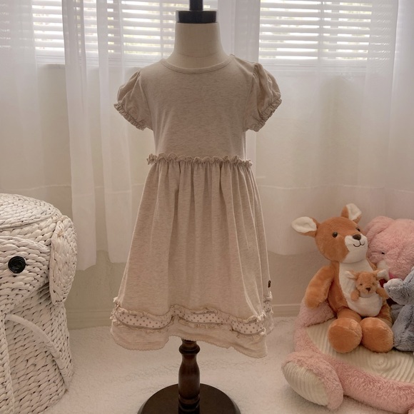 Matilda Jane Other - SOLD 🚨 Like New tan Matilda Jane dress size 4T